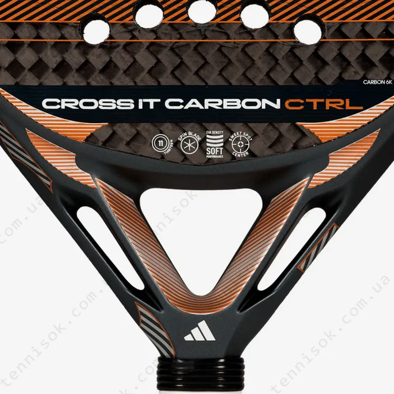 Ракетка для паделу Adidas Crossit IT Carbon Ctrl 2026