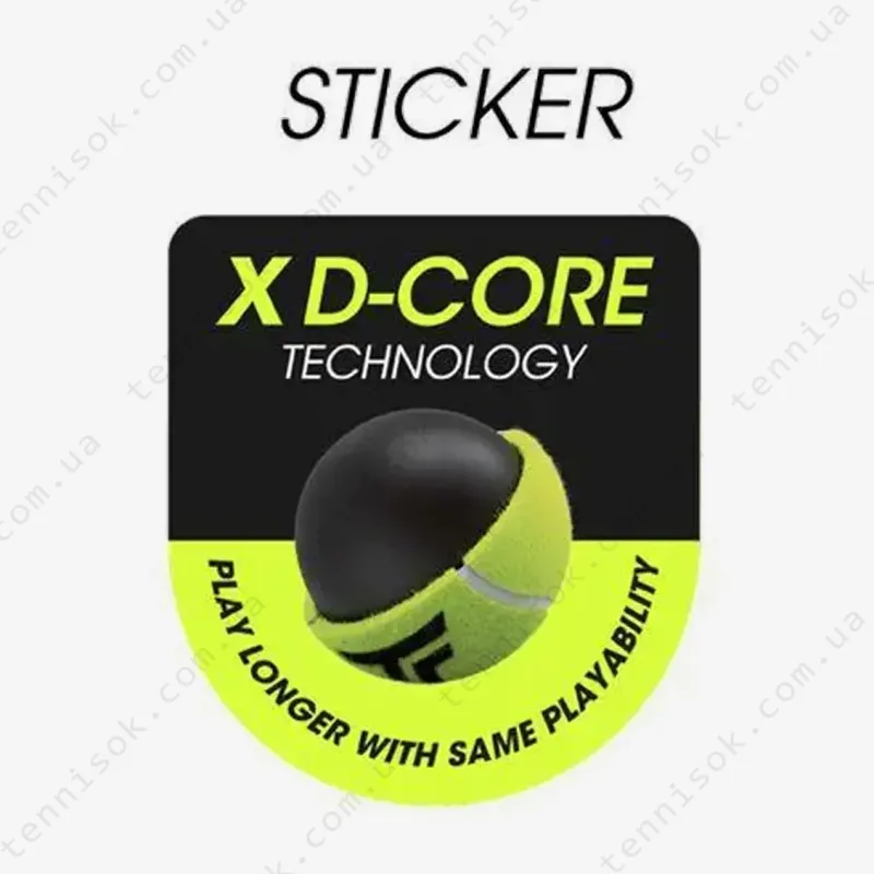 Тенісні м'ячі Tecnifibre X-One 4 ball