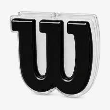 Виброгасители для теннисной ракетки Wilson Logo Black Vibration Dampener