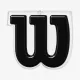 Виброгасители для теннисной ракетки Wilson Logo Black Vibration Dampener