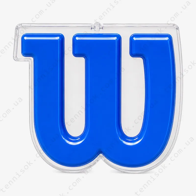 Виброгасители для теннисной ракетки Wilson Logo Blue Vibration Dampener