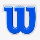 Виброгасители для теннисной ракетки Wilson Logo Blue Vibration Dampener