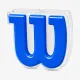 Виброгасители для теннисной ракетки Wilson Logo Blue Vibration Dampener
