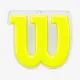 Виброгасители для теннисной ракетки Wilson Logo Neon Yellow Vibration Dampener