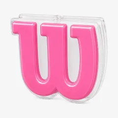 Віброгасники для тенісної ракетки Wilson Logo Pink Vibration Dampener
