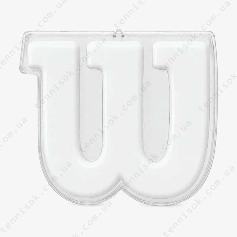Виброгасители для теннисной ракетки Wilson Logo White Vibration Dampener
