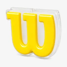 Виброгасители для теннисной ракетки Wilson Logo Yellow Vibration Dampener