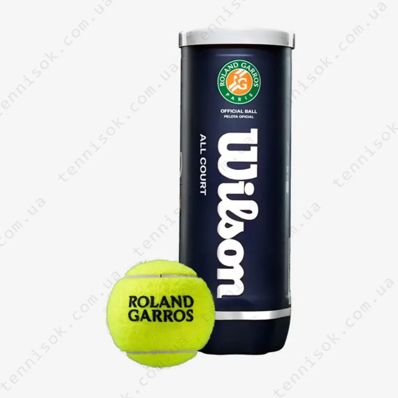 Теннисные мячи Wilson Roland Garros All Court 3ball