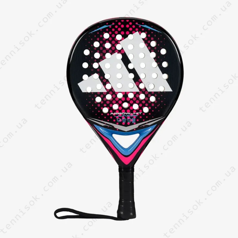 Ракетка для падела Adidas Arrow Hit White/Pink Junior AR4CA3U54
