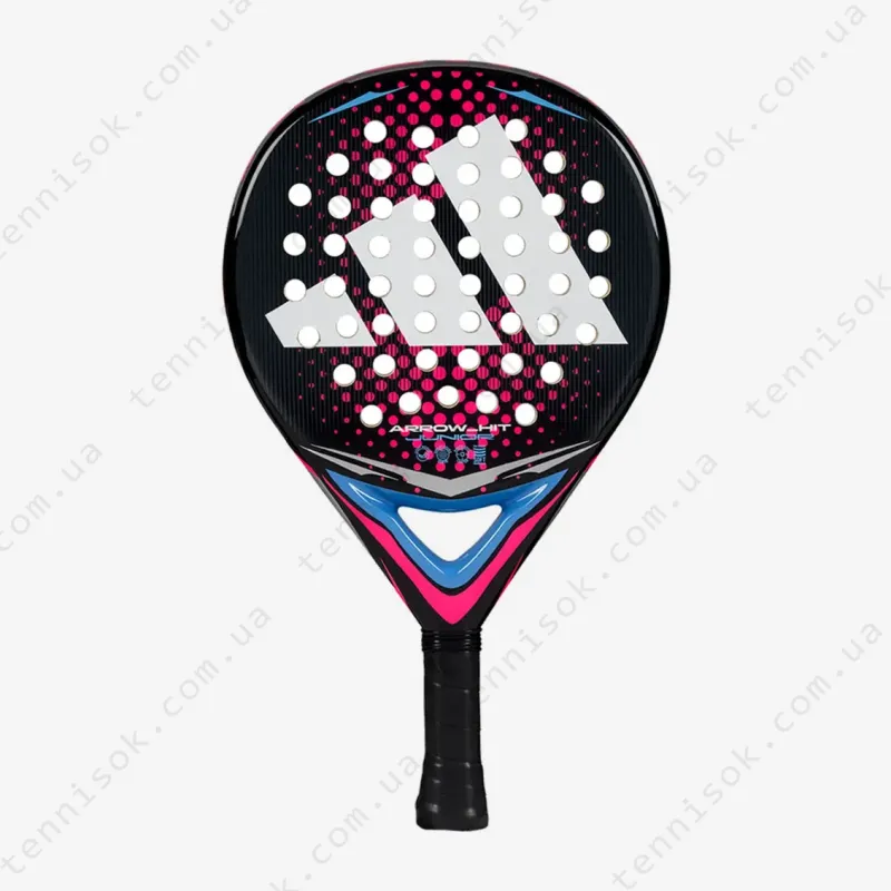 Ракетка для падела Adidas Arrow Hit White/Pink Junior AR4CA3U54