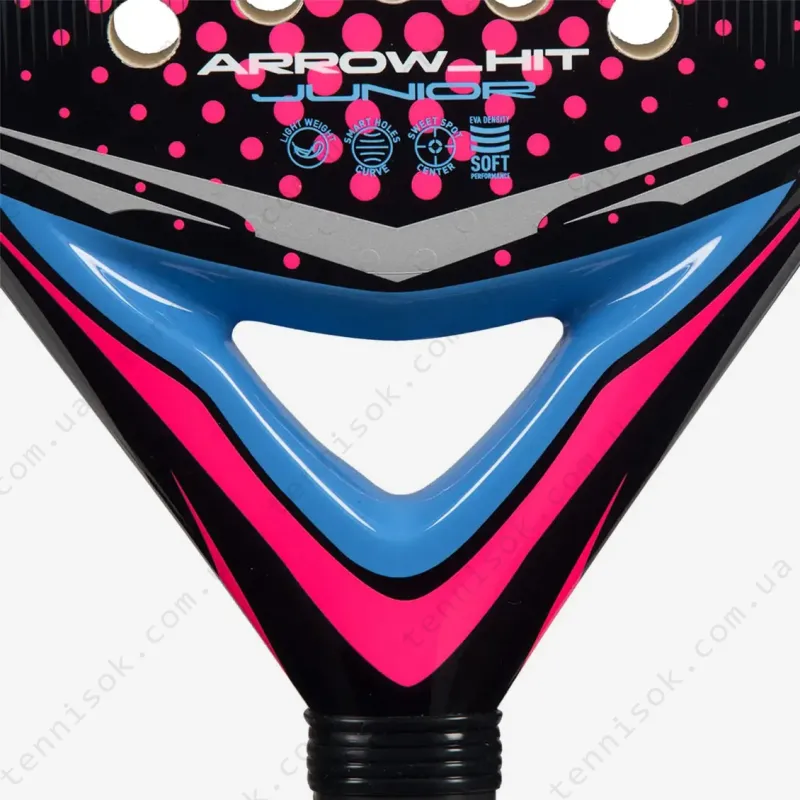 Ракетка для падела Adidas Arrow Hit White/Pink Junior AR4CA3U54
