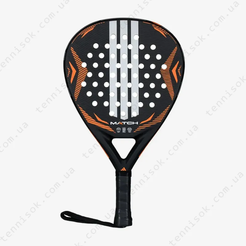 Ракетка для падела Adidas Match Black 2026 AR5GA3U23
