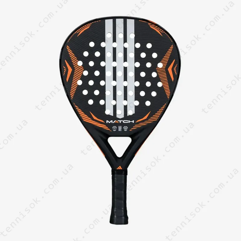Ракетка для падела Adidas Match Black 2026 AR5GA3U23