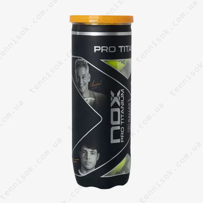 М'ячі для паделу Nox Pro Titanium 3ball
