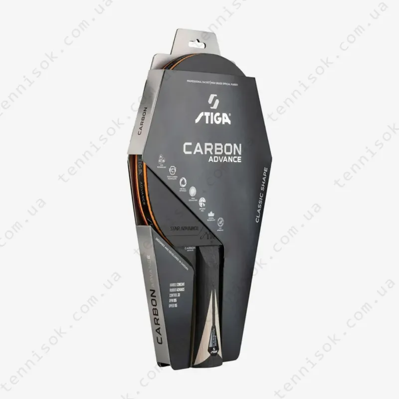 Ракетки для настільного тенісу Stiga Carbon Advance FL