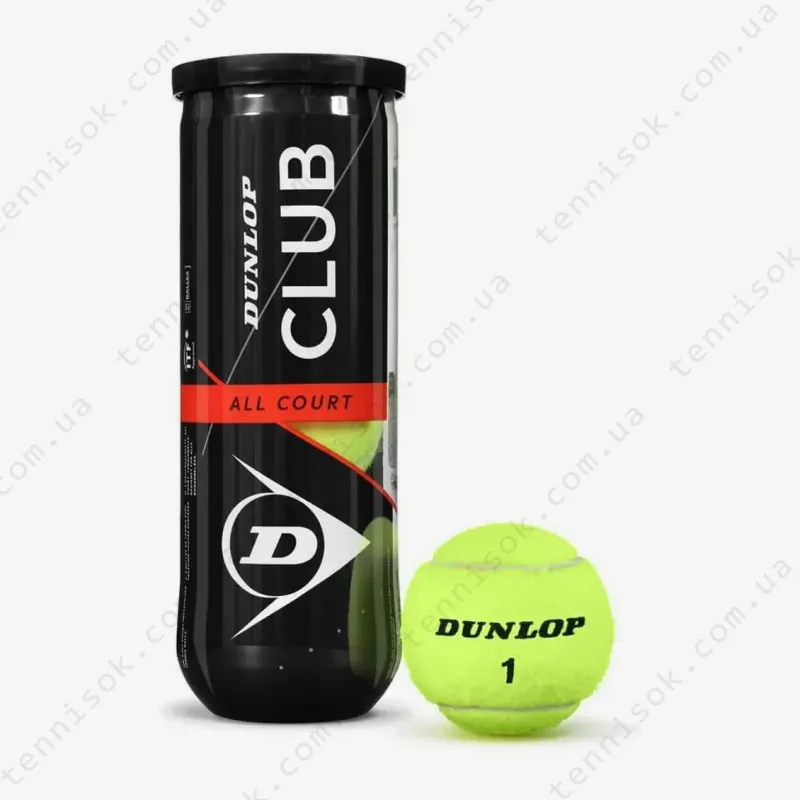 Теннисные мячи Dunlop Club All Court 3ball
