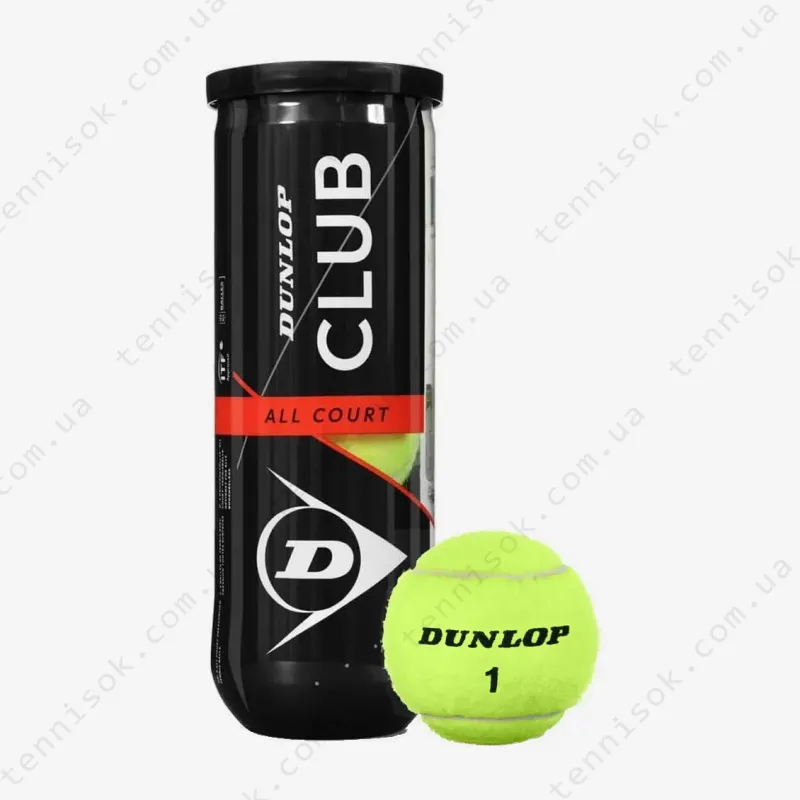 Теннисные мячи Dunlop Club All Court 3ball