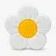 Виброгасители для теннисной ракетки Flower White/Yellow Vibration Dampener