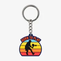 Брелок Born to Play Keychain