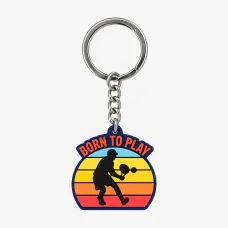 Брелок Born to Play Keychain