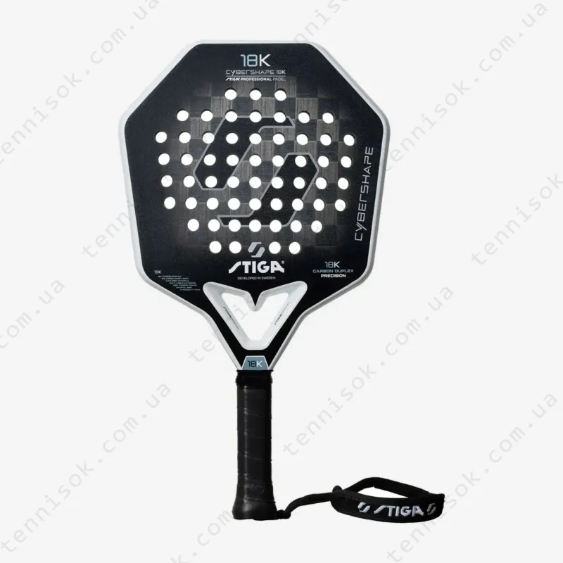 Ракетка для падела Stiga Racket 18K Cybershape