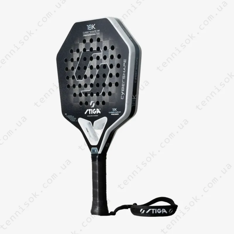 Ракетка для падела Stiga Racket 18K Cybershape