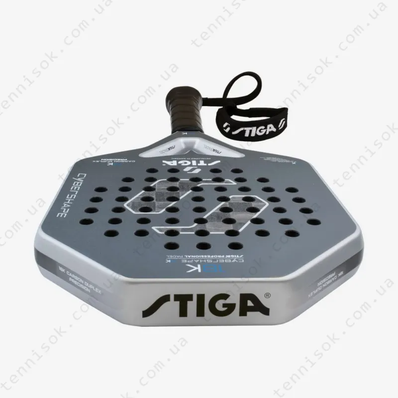 Ракетка для падела Stiga Racket 18K Cybershape 2V