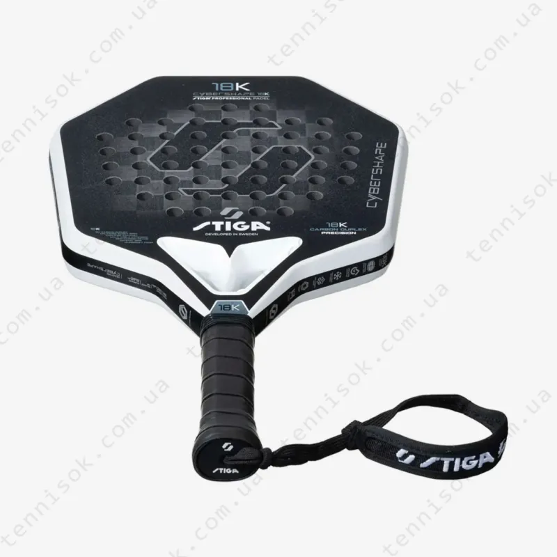 Ракетка для падела Stiga Racket 18K Cybershape