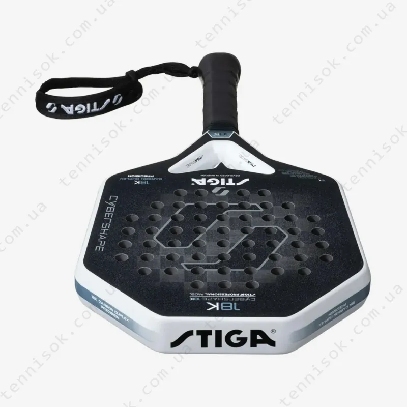Ракетка для падела Stiga Racket 18K Cybershape