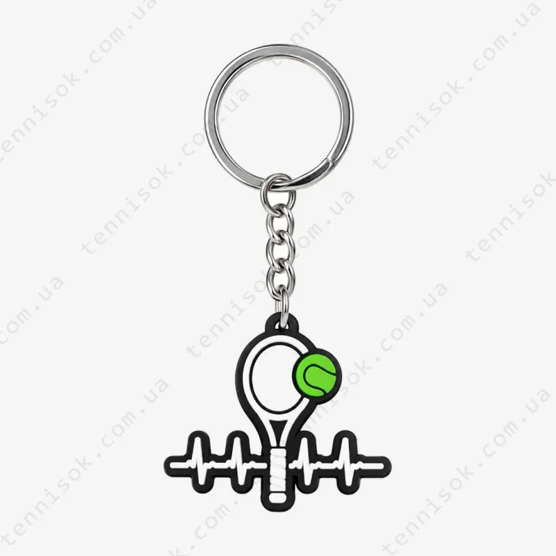 Брелок Tennis Racket and Ball Keychain