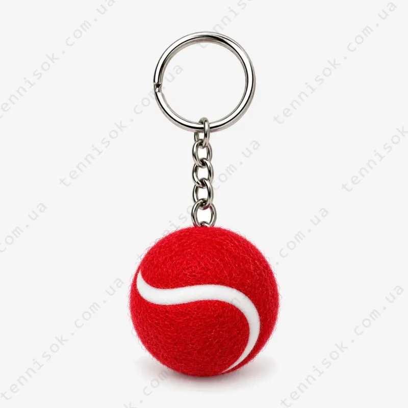 Брелок Tennis ball Red Keychain