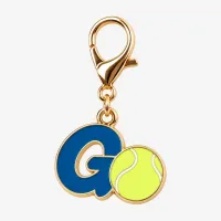 G Tennis Ball Keychain