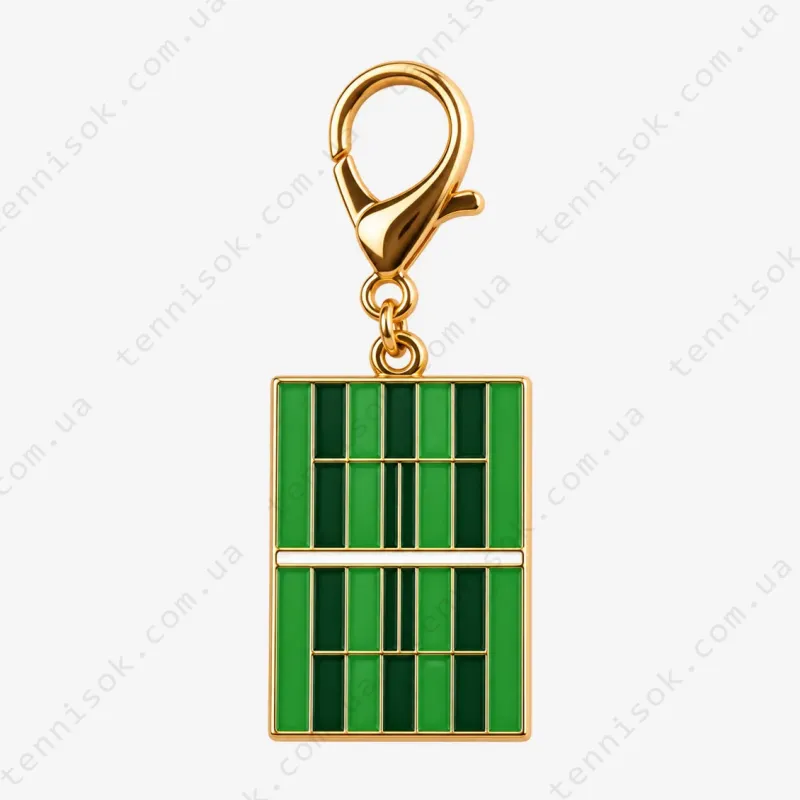 Tennis Court Keychain