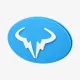 Виброгасители для теннисной ракетки Rafa Light Blue/White Vibration Dampener