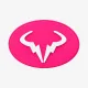 Виброгасители для теннисной ракетки Rafa Pink/White Vibration Dampener