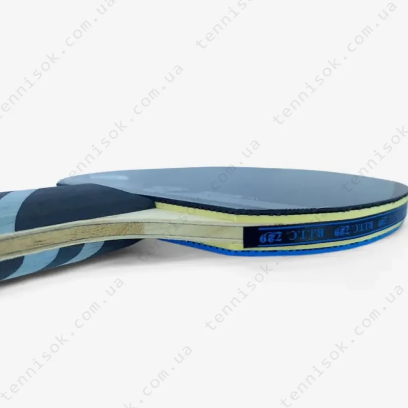 Ракетки для настільного тенісу 729 Very 6 blue + black rubber