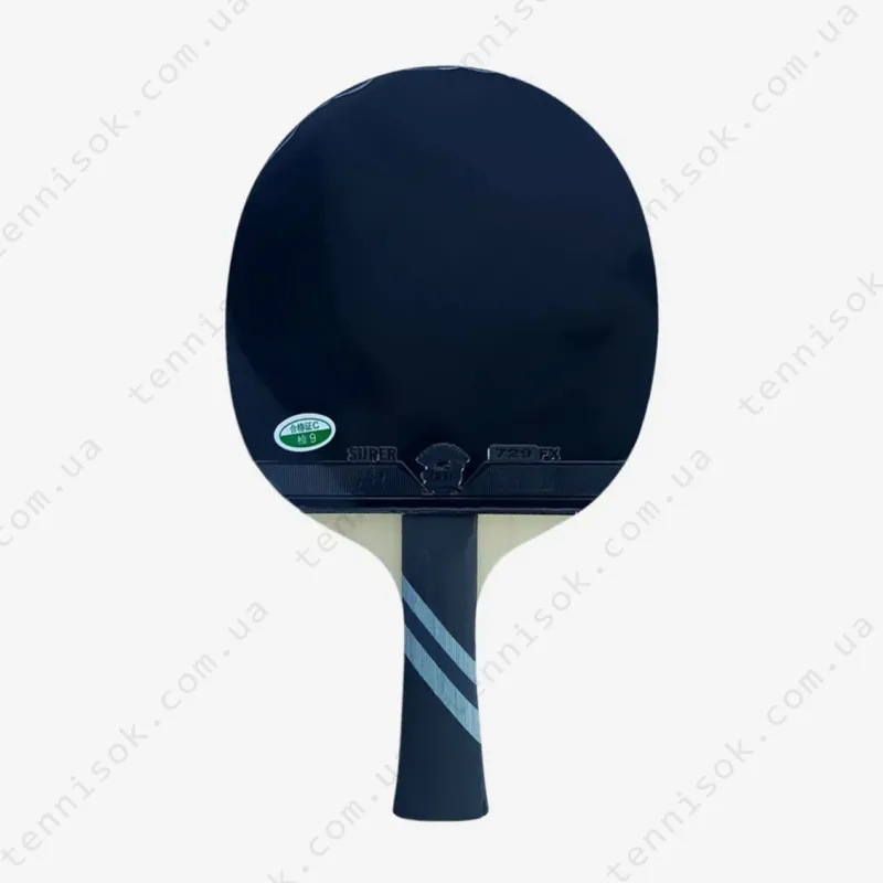 Ракетки для настільного тенісу 729 Very 6 blue + black rubber