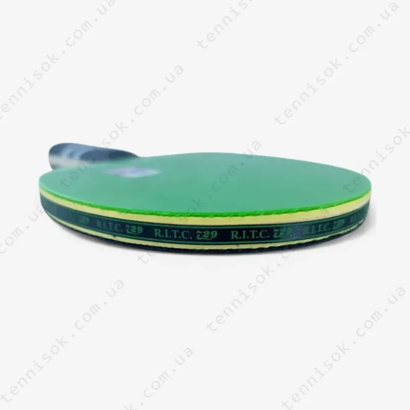 Ракетки для настільного тенісу 729 Very 6 green + black rubber