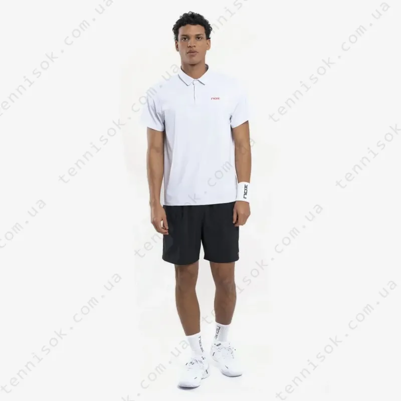 Поло для падела Nox Team Regular Polo T24HPOTRWH