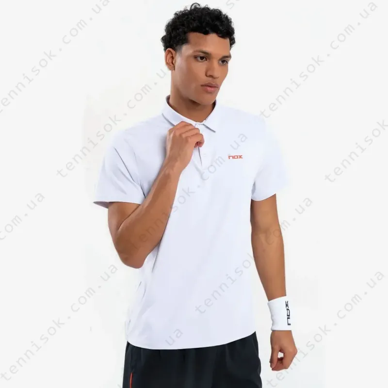 Поло для падела Nox Team Regular Polo T24HPOTRWH