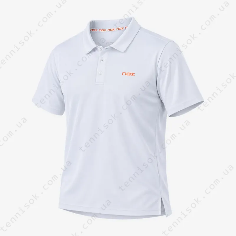 Поло для падела Nox Team Regular Polo T24HPOTRWH