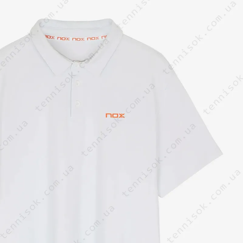Поло для падела Nox Team Regular Polo T24HPOTRWH