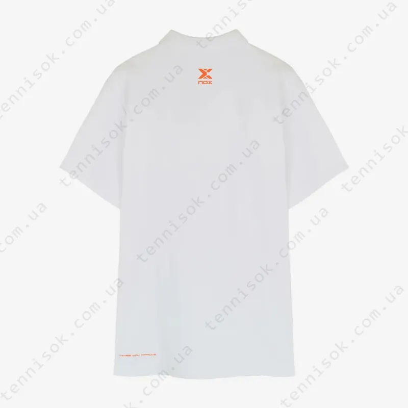 Поло для падела Nox Team Regular Polo T24HPOTRWH