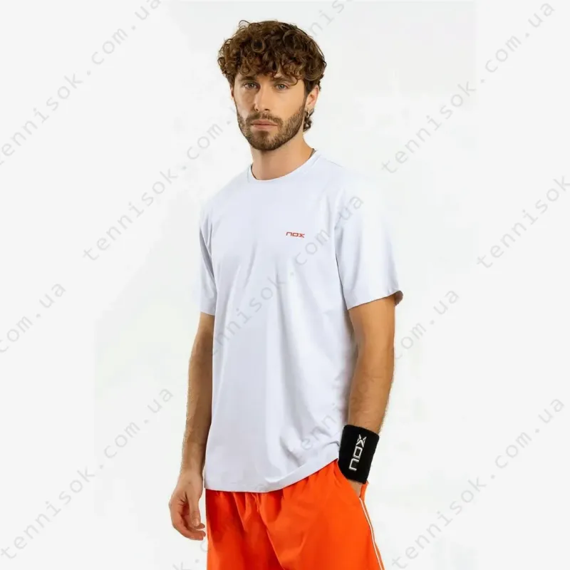 Футболка для падела Nox Team T-Shirt T24HCATRWH