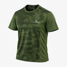 Футболка для падела Cork Padel T-shirt Print Green
