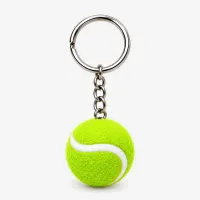 Tennis Ball Green Keychain