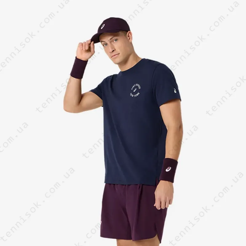 Asics Game Seasonal Graphic Tennis Shirt 2041A351-403
