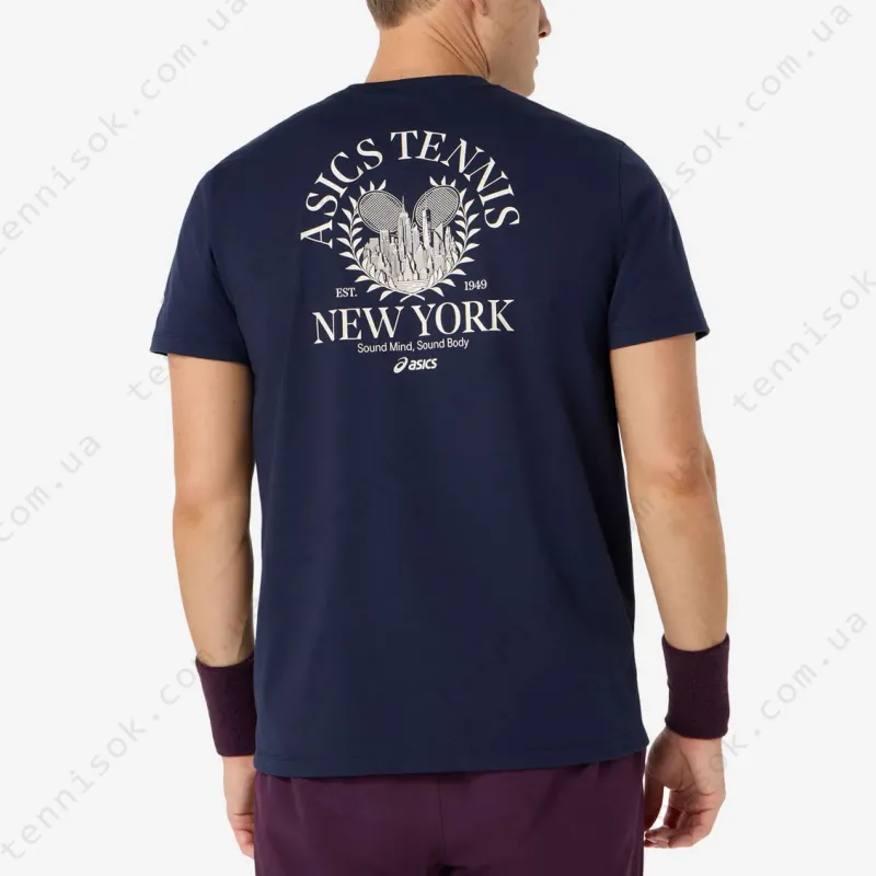 Asics Game Seasonal Graphic Tennis Shirt 2041A351-403