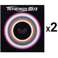 комплект накладок Butterfly Tenergy 05 FX x2