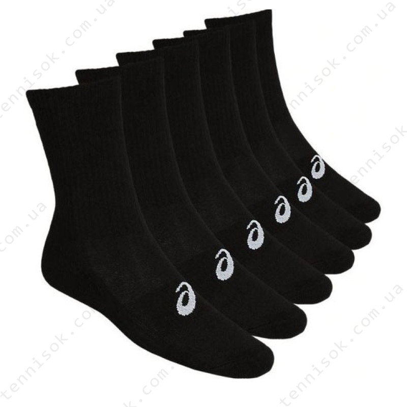 Шкарпетки Asics 6pkk Crew Sock Black 141802-0904